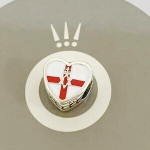 Pandora Northern Ireland Flag Heart Charm